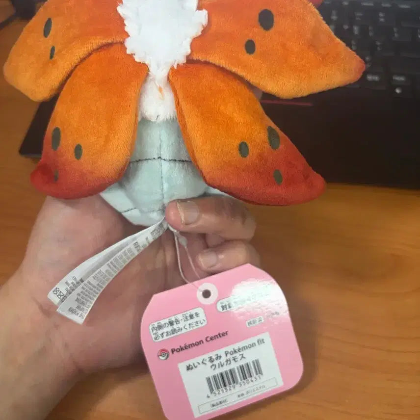 [BUNJANG] Pokemon Center Woltamoos Fit Plush Toy / 불카모스 인형 fit 판매합니다