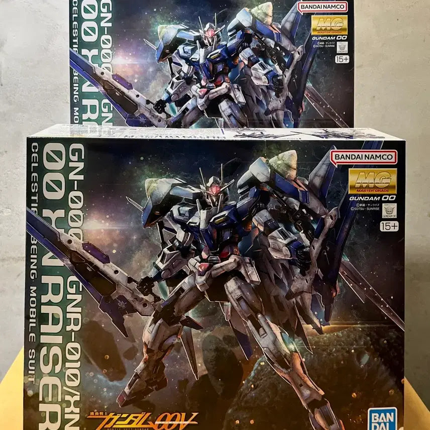 [BUNJANG] Bandai MG Gundam 00 10th Anniversary Edition GN Raiser Model Kit (Unsealed) / *정가* 1개 남았습니다 반다이 MG 건담 더블오 잔라이저 미개봉 새상품