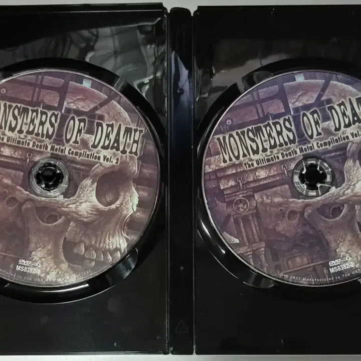 [BUNJANG] Various Artists Monster of Death Death Metal Compilation Metal DVD Set / (영상) 메탈 DVD 2장 몬스터 오브 데스 데스메탈 컴필레이션