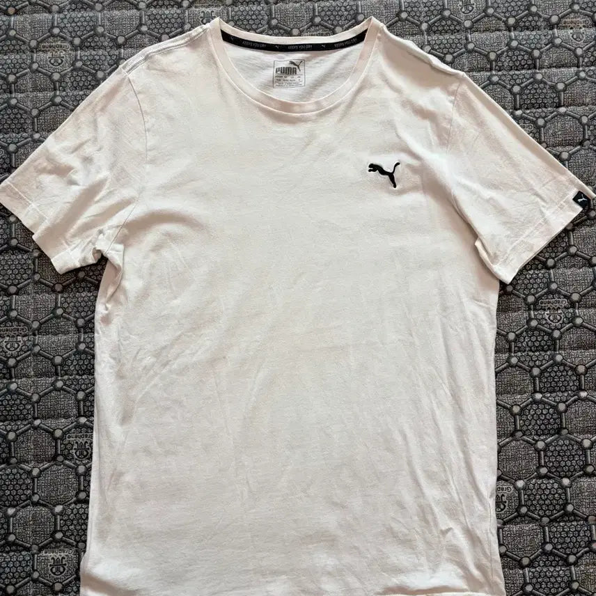 [BUNJANG] Puma White Short Sleeve T-Shirt (M) / (M) 퓨마 반팔티
