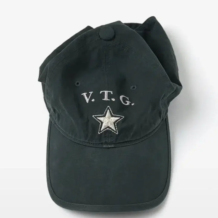 [BUNJANG] Hatching Room VTG Star Cap Washed Dark Green / 해칭룸 vtg 볼캡 다크 그린 VTG Star Cap Washed Dar