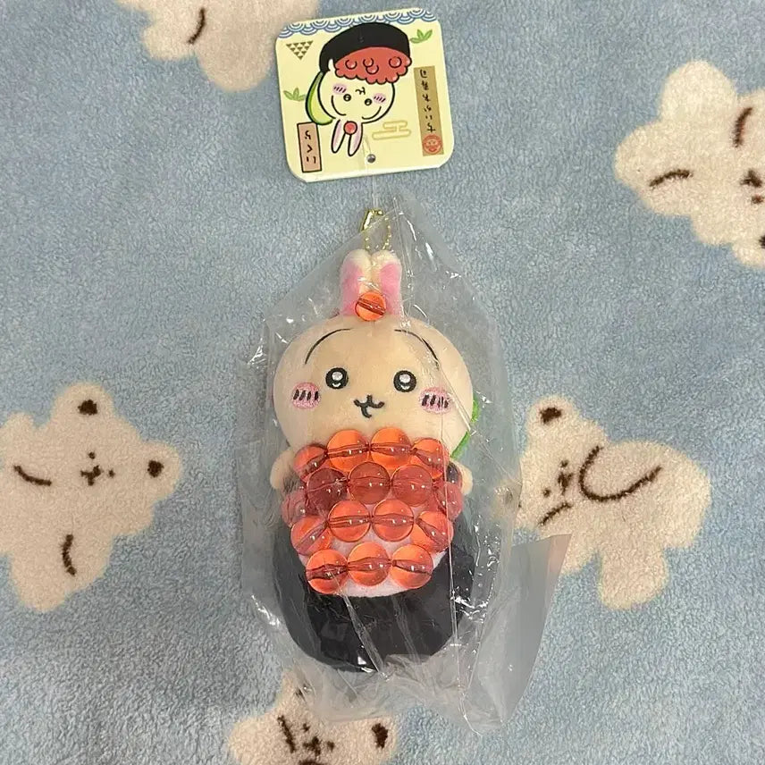 [BUNJANG] Chiikawa Salmon Roe Sushi Usagi Mascot / 치이카와 연어알 스시 우사기 마스코트