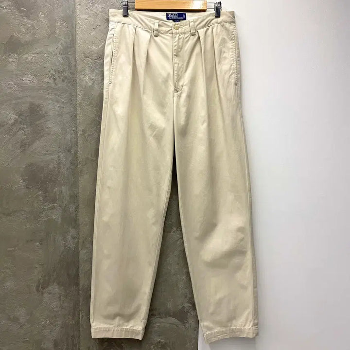 [BUNJANG] Polo Ralph Lauren Andrew Chino Pants Beige 90s-00s / [30-31] 90-00s 폴로 랄프로렌 베이지 앤드류 치노팬츠