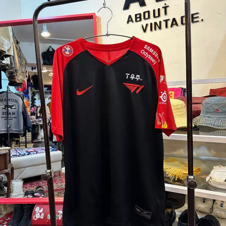 [BUNJANG] Nike T1 Faker 2022 Season Jersey (Faker Marking) 2XL / 나이키 2022시즌 페이커 T1 유니폼 (페이커 마킹) 2XL
