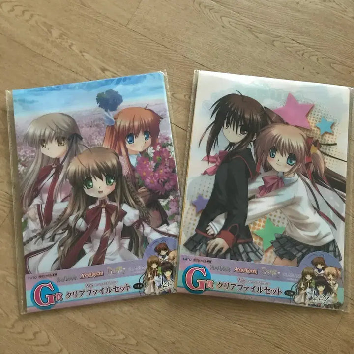 [BUNJANG] Key Little Busters! Rewrite Clear Poster File Set / KEY 타이토 리틀 버스터즈 ! 리라이크 클리어 포스터 파일 세트