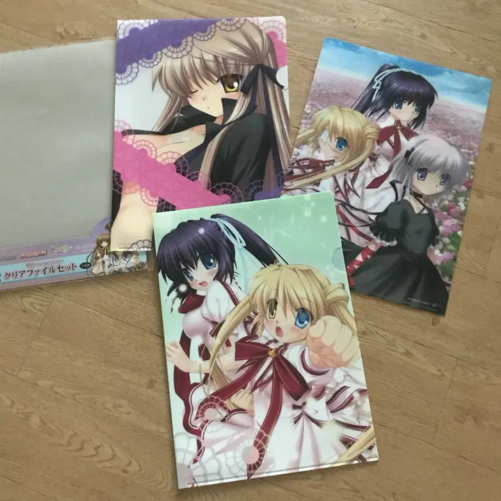 [BUNJANG] Key Little Busters! Rewrite Clear Poster File Set / KEY 타이토 리틀 버스터즈 ! 리라이크 클리어 포스터 파일 세트