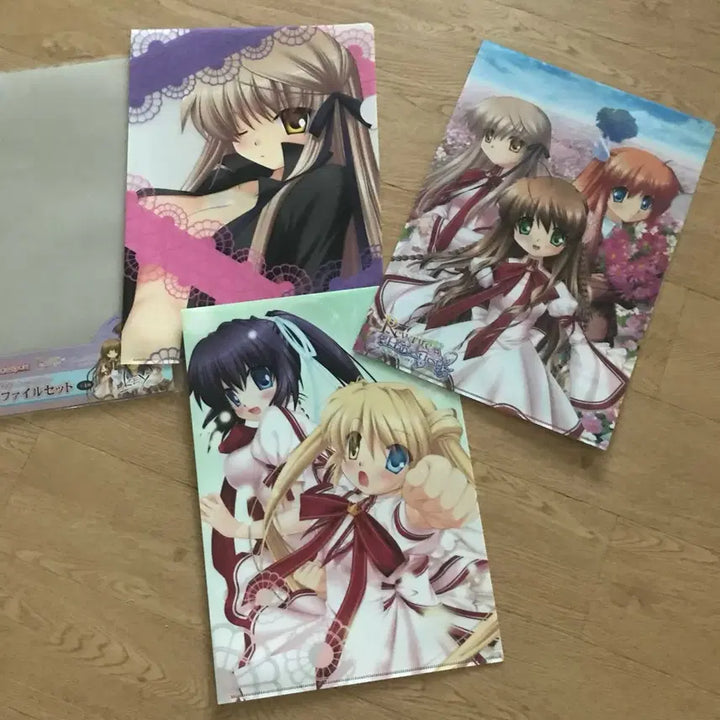 [BUNJANG] Key Little Busters! Rewrite Clear Poster File Set / KEY 타이토 리틀 버스터즈 ! 리라이크 클리어 포스터 파일 세트