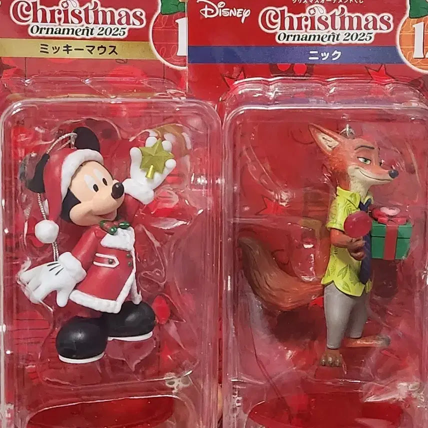[BUNJANG] Disney Christmas Ornament 2025 Mickey Mouse / Nick / 디즈니 크리스마스 오너먼트 2025 미키마우스/닉