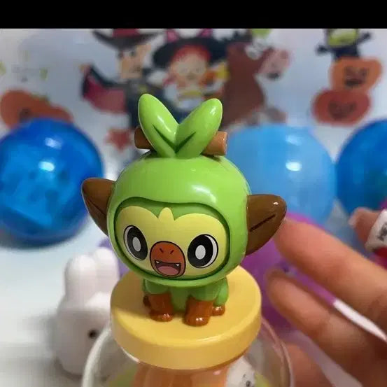 [BUNJANG] Pokemon Scorbunny Face Change Figure / 포켓몬스터 흥나숭 페이스체인지