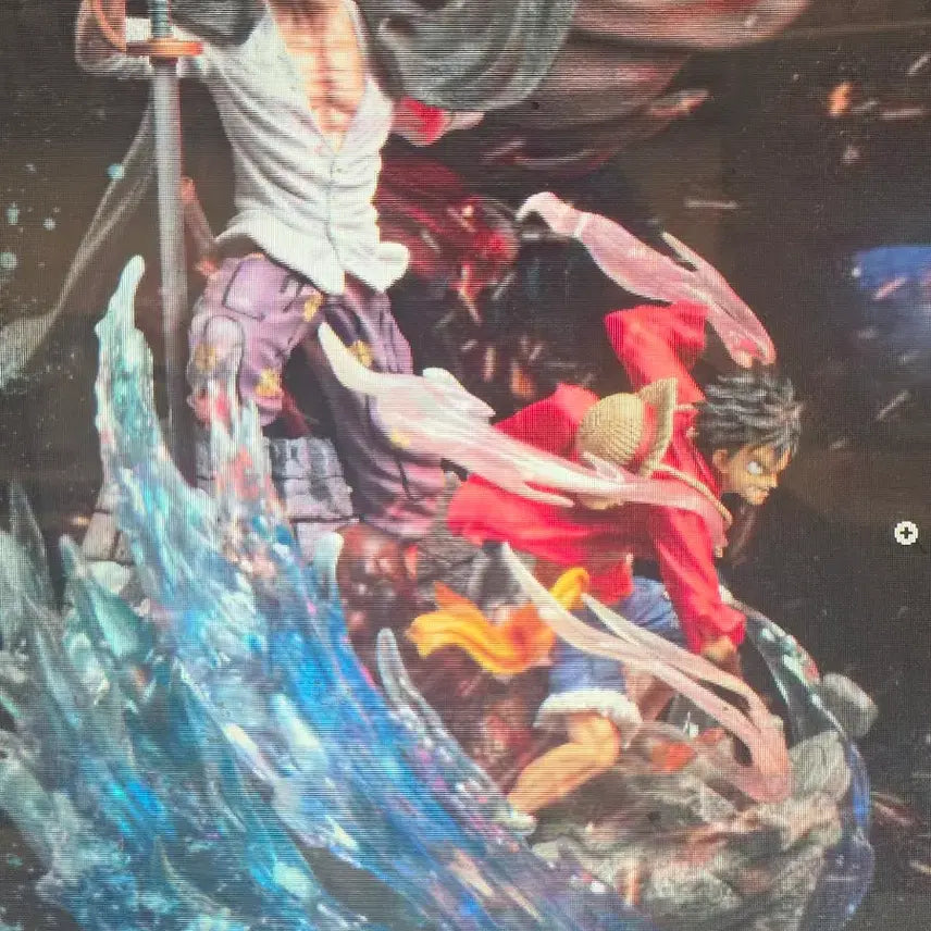 [BUNJANG] MRJ Shanks &amp; Luffy One Piece Resin Figure (No Box) / mrj 샹크스&amp;루피 원피스레진피규어 노박스