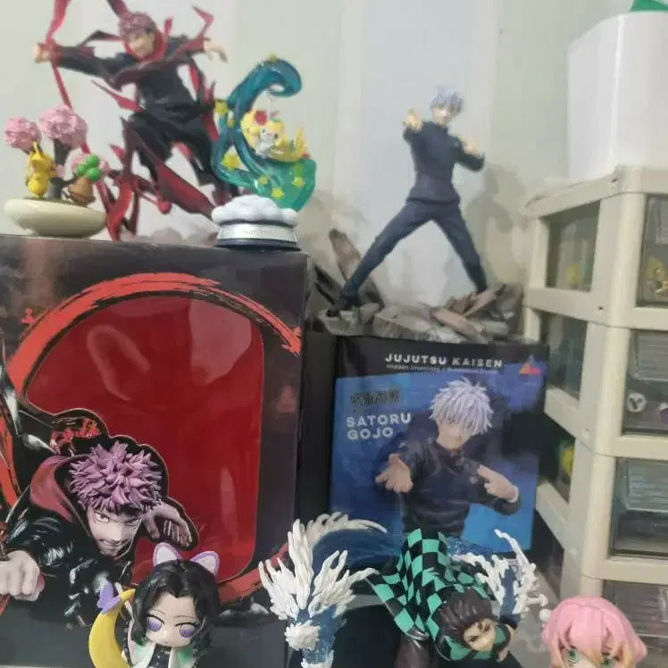 [BUNJANG] Jujutsu Kaisen, Pokemon, Demon Slayer Figures Bundle Set / 주술회전,포켓몬 피규어