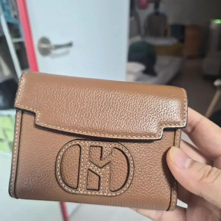 [BUNJANG] Hazzys Genuine Leather Bifold Wallet / 헤지스정품소가죽 반지갑