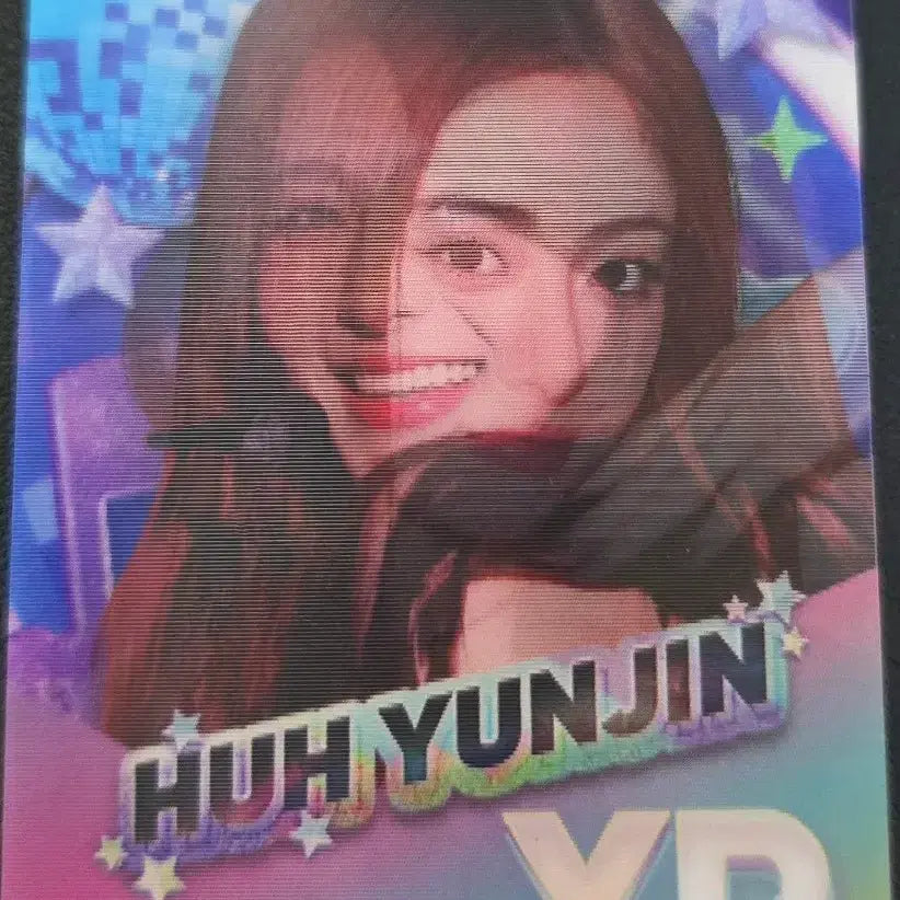 [SOLD OUT] 르세라핌 앙콘 리듬하이브부스 허윤진 랜티큘러