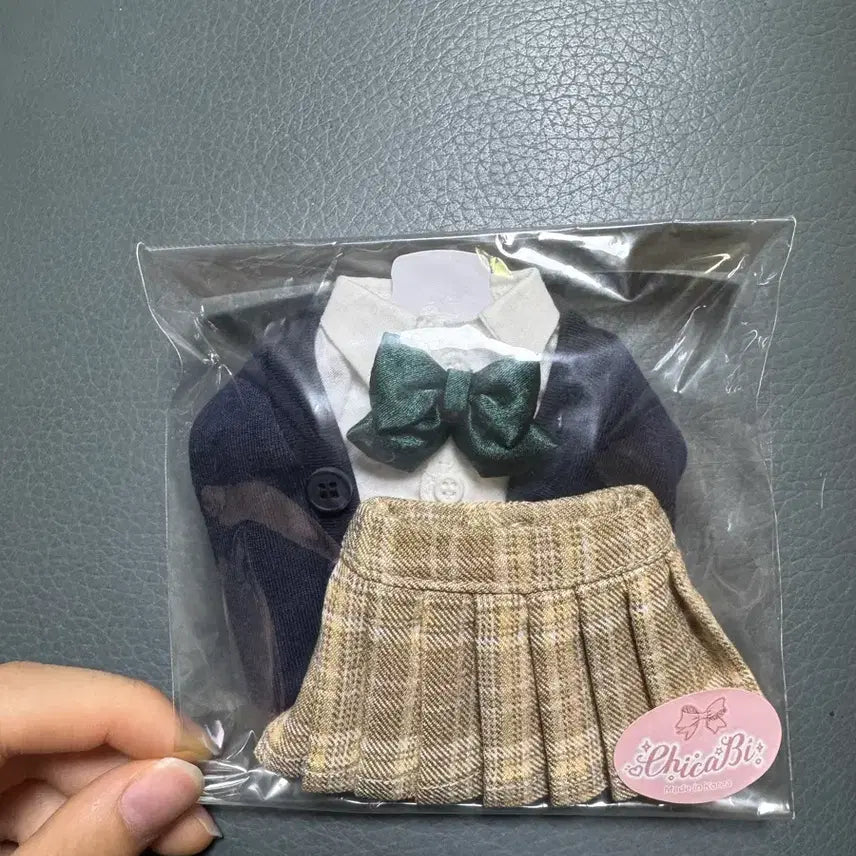 [BUNJANG] ChikaB USD School Uniform Outfit for Ball-Jointed Dolls / [급전]치카비 usd 여아 구체관절인형 교복 의상