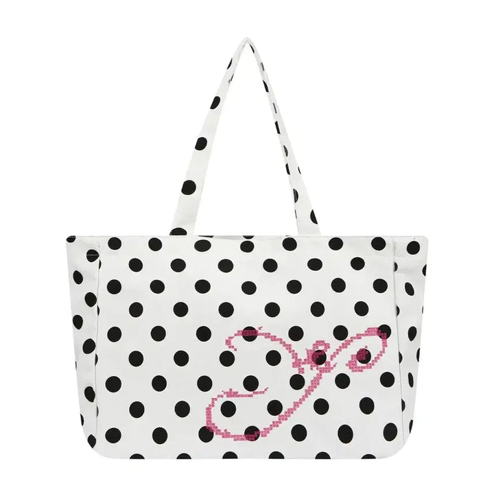 [BUNJANG] Yeomim Pixel Shoulder Bag (White Dot) / 여밈 pixel bag (white dot)