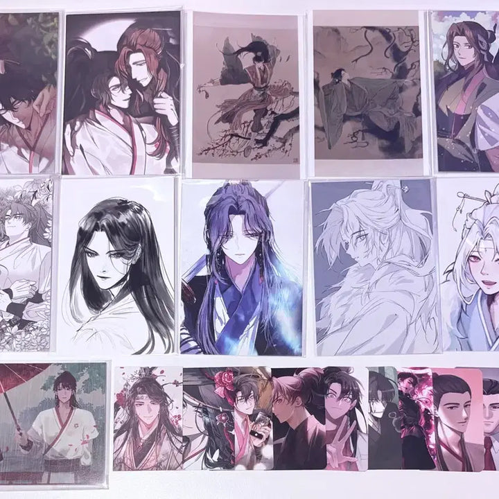 [BUNJANG] Hwasan Gwihwan 34 Card Set (Postcards, Photo Booth Strips, Photocards) / 화산귀환 원가이하 34장 지류 천두님 노온님 엽서 프박 포토카드 일괄