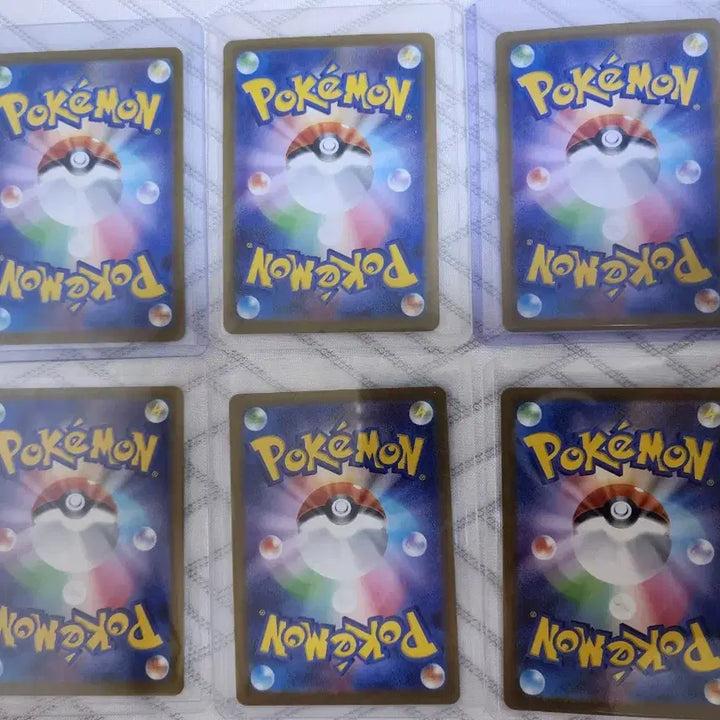 [BUNJANG] Pokemon Japanese - 6 Card Bundle Set / 일판 등카용 포켓몬 카드 6장 일괄 판매