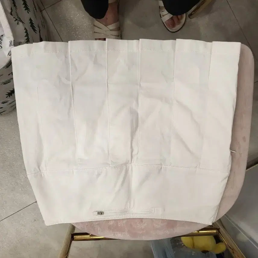 [BUNJANG] Elle Golf Pleated Skirt White / 엘르골프 플리츠 스커트 화이트