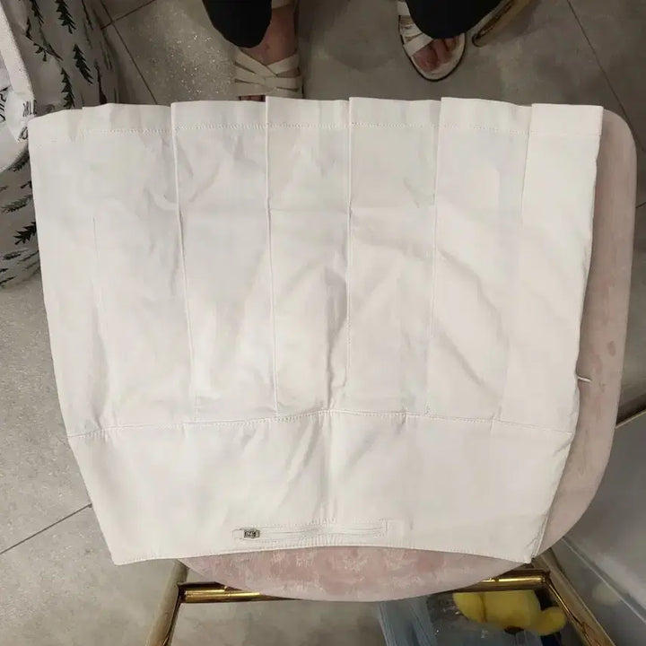 [BUNJANG] Elle Golf Pleated Skirt White / 엘르골프 플리츠 스커트 화이트