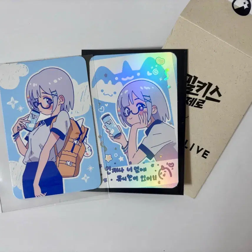[BUNJANG] Stellive Uni MilkySoda Photocard (Sealed) / 스텔라이브 유니 밀키스 포토카드 스페셜 일괄 판매