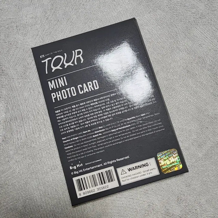 [SOLD OUT] 방탄 맵솔콘 미니 포토카드