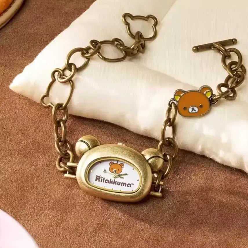 [BUNJANG] Rilakkuma Secret Wristwatch / 리락쿠마 손목시계 시크릿