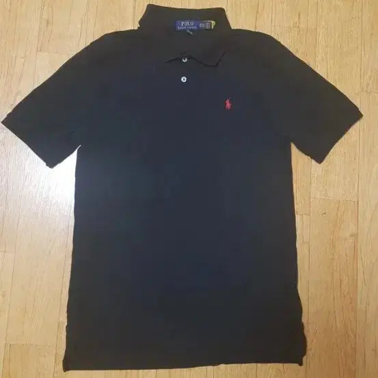 [BUNJANG] Polo Ralph Lauren Classic Fit Short Sleeve Polo Shirt Black / (QR인증,매장판,새상품급)폴로 랄프로렌 메시 클래식핏 반팔카라티100