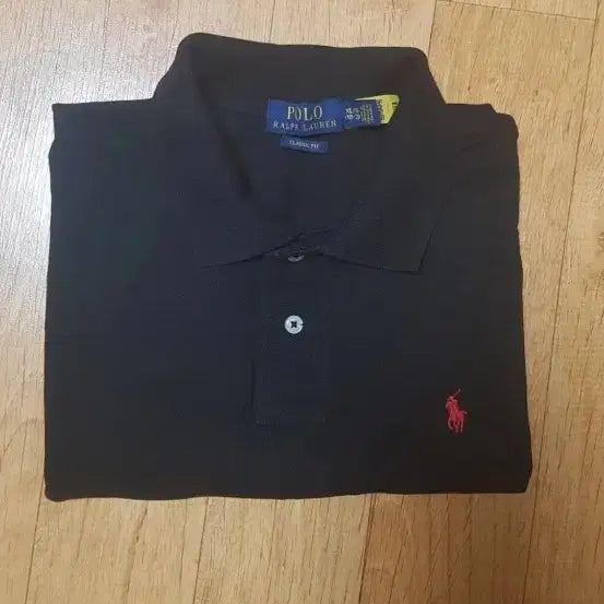 [BUNJANG] Polo Ralph Lauren Classic Fit Short Sleeve Polo Shirt Black / (QR인증,매장판,새상품급)폴로 랄프로렌 메시 클래식핏 반팔카라티100