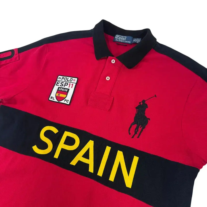 [BUNJANG] Polo Ralph Lauren Spain Chief Keep Big Pony Short Sleeve Polo Shirt / 폴로 랄프로렌 스페인 치프키프 빅포니 반팔카라티