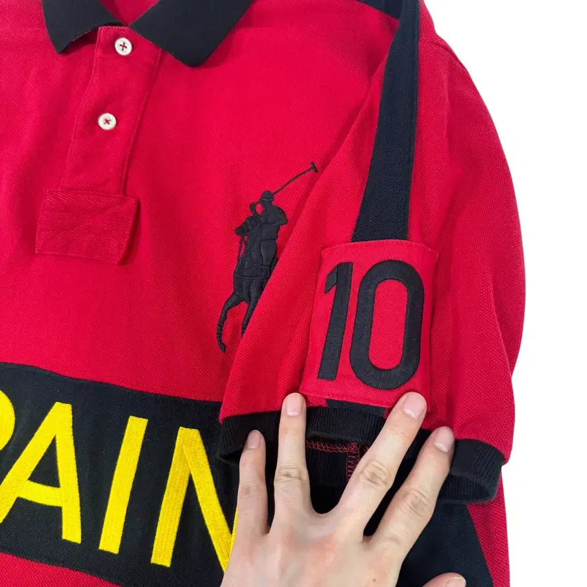 [BUNJANG] Polo Ralph Lauren Spain Chief Keep Big Pony Short Sleeve Polo Shirt / 폴로 랄프로렌 스페인 치프키프 빅포니 반팔카라티