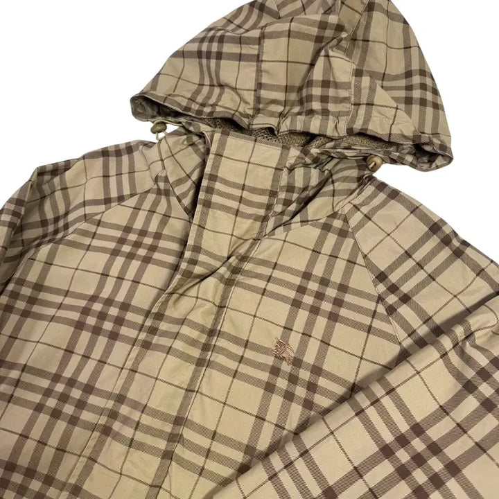 [BUNJANG] Burberry Blue Label Nova Check Hooded Jacket / (양홍원 쇼미) 정품 버버리 블루라벨 노바체크 후드자켓