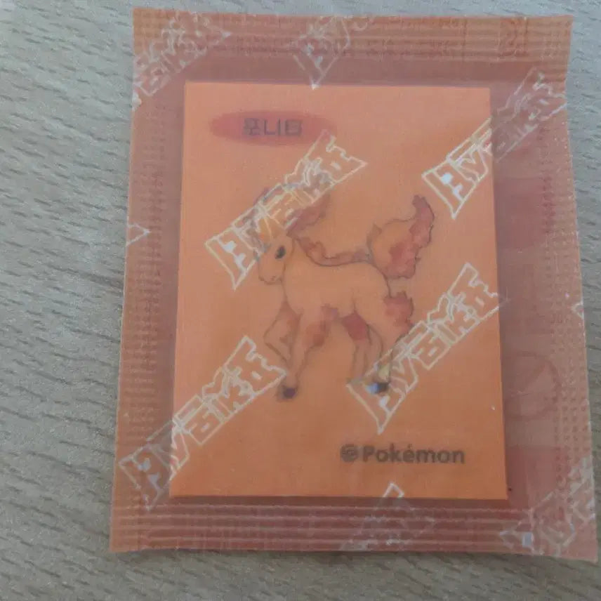 [BUNJANG] Pokemon Ponyta "Tteokbokki Sticker" (Sealed) / 포켓몬스터 포니타 포켓몬빵 띠부띠부씰 미개봉