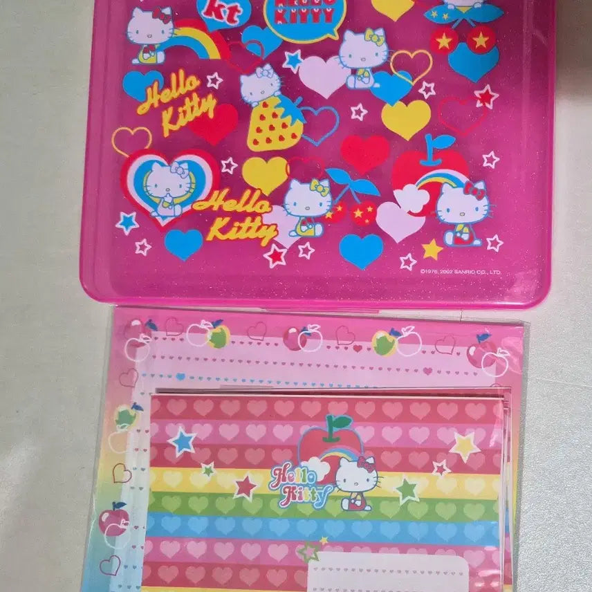 [BUNJANG] Sanrio Hello Kitty Classic Letter Case Set / 고전 헬로키티 레터케이스 세트