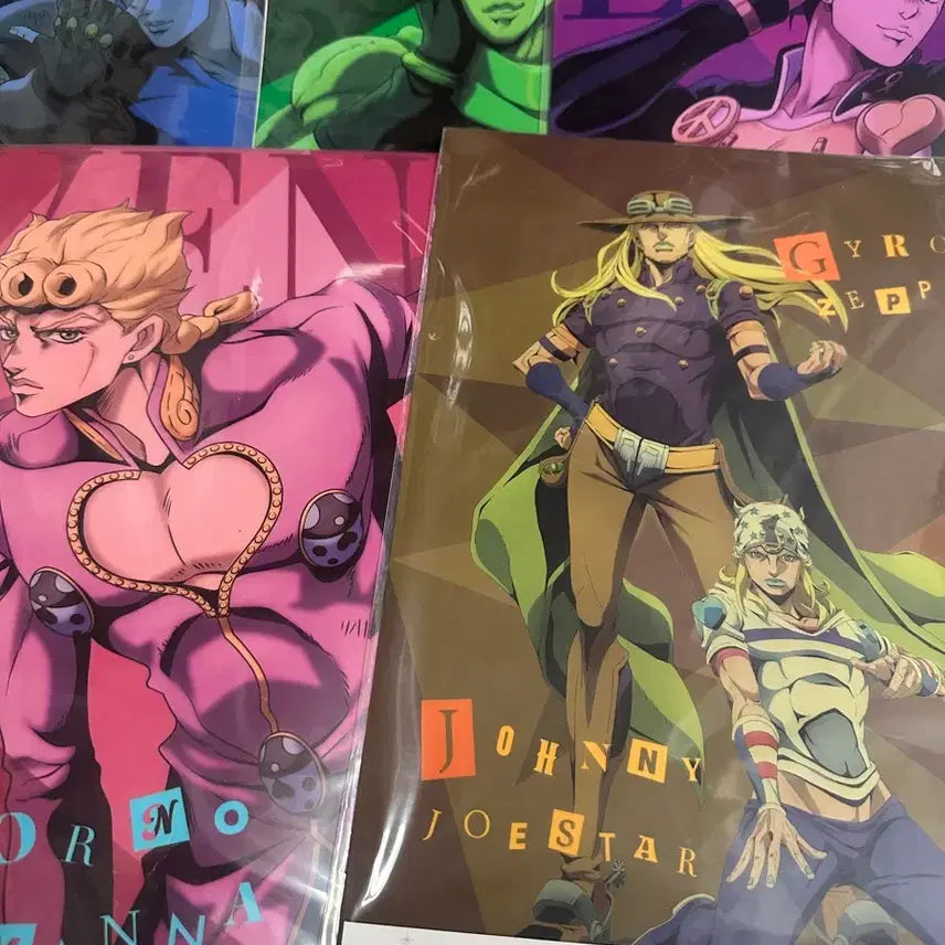[SOLD OUT] 미개봉/일괄) 죠죠 제일복권 K상 포스터 죠르노 죠셉 죠스케 자이로 죠니