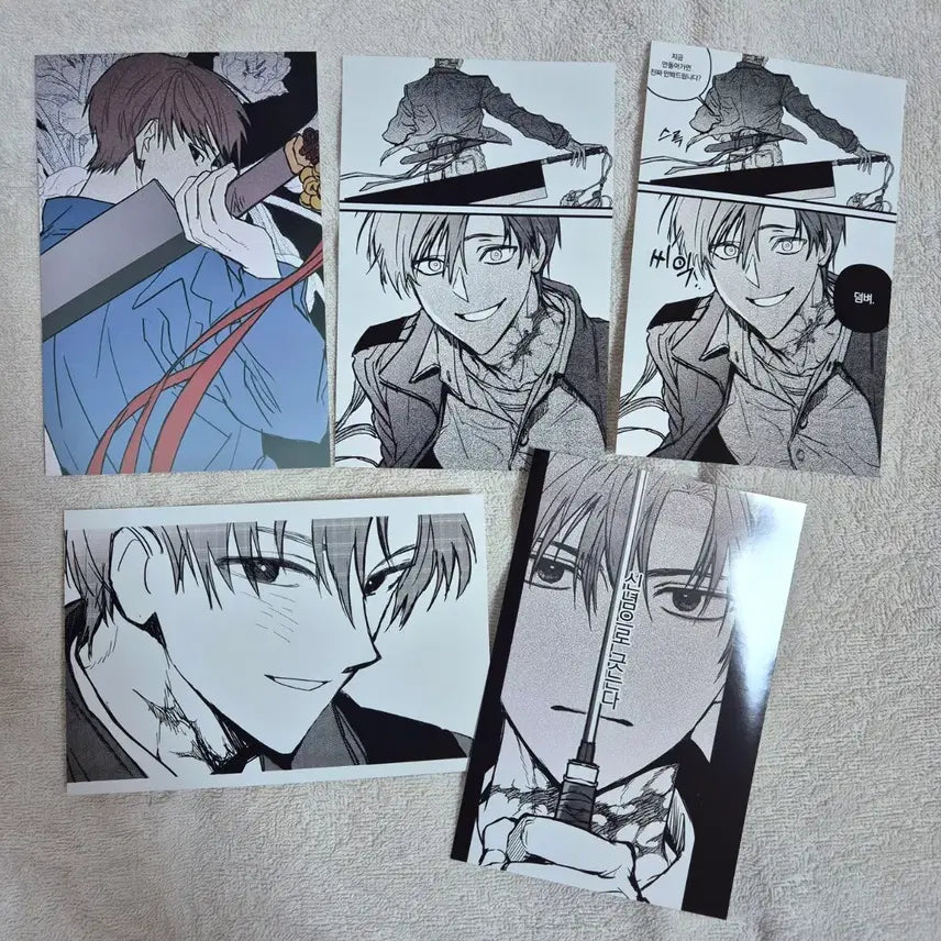 [BUNJANG] Gye-dam Chul-geun Agent Choi Photocard Bundle Set / 괴담출근 최 요원 프박 5장 일괄 판매