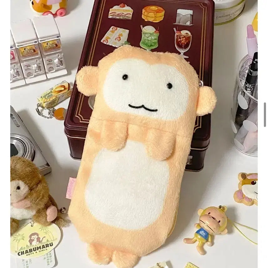 [BUNJANG] Tobagi Village Monkey Wide Pencil Case (Sealed) / 또바기마을 원숭이 넓은 필통 미개봉 새상품 양도