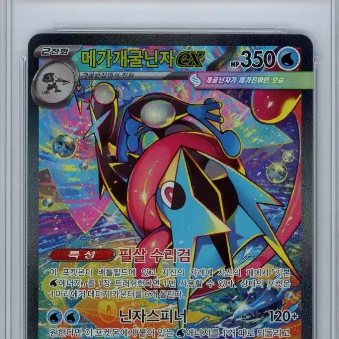 [BUNJANG] Pokemon Card Mega Blastoise EX SAR GEM MT 10 / 포켓몬카드 메가개굴닌자 EX SAR brg 10