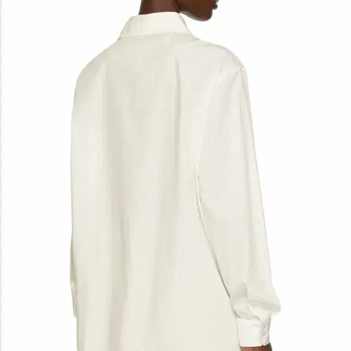[SOLD OUT] 르메르 타이넥 화이트 크림 셔츠