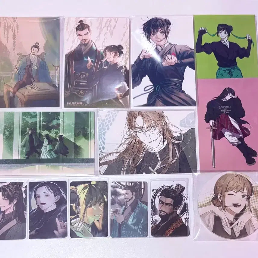 [BUNJANG] Hwasan Gwihan Dang Soso Silica Gel Coaster &amp; Postcard Set / 화산귀환 당소소 규조토 코스터 사천당가 엽서 포토카드