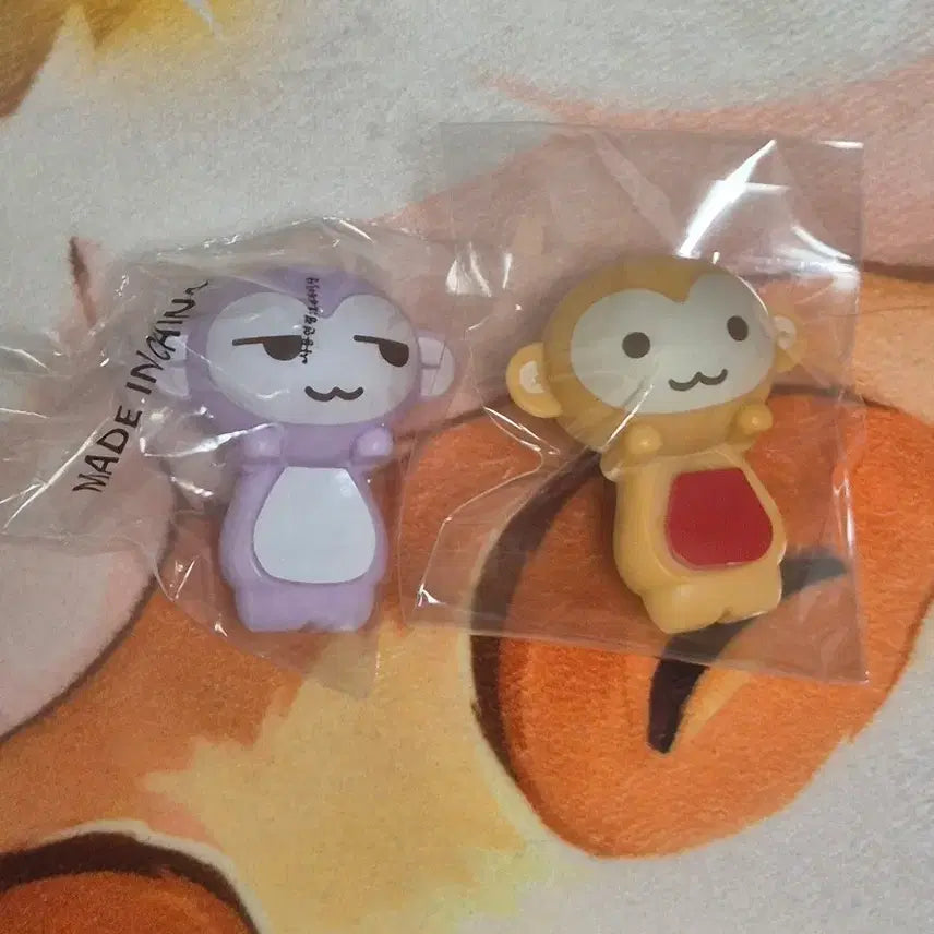 [BUNJANG] CU Pink Roo Potato Monkey Figurine / CU 핑루 감자숭이 히퍼 판매 기본 흐음 보라 원숭이 피규어