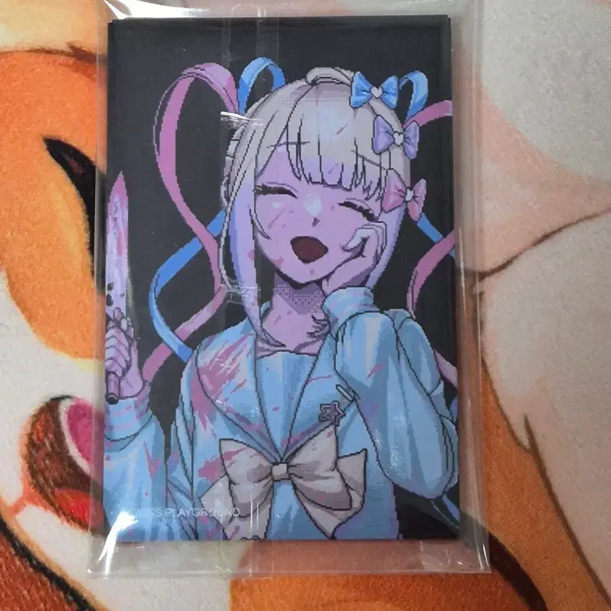 [BUNJANG] Neko Works Sugar Cane Choten Square Can Badge / 니디걸 오버도즈 초텐 쵸텐 사각 캔뱃지 멘헤라 지뢰계