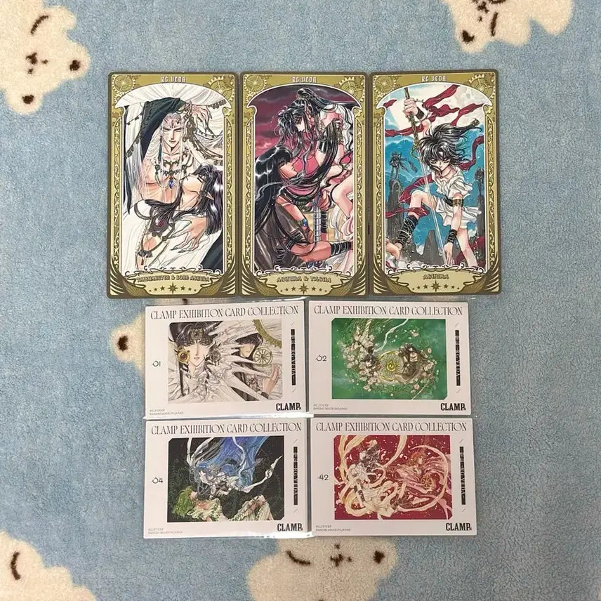 [BUNJANG] Clamp Exhibition Arcana + Exhibition Cards Set / 클램프전 성전 아르카나+전시 카드 모음