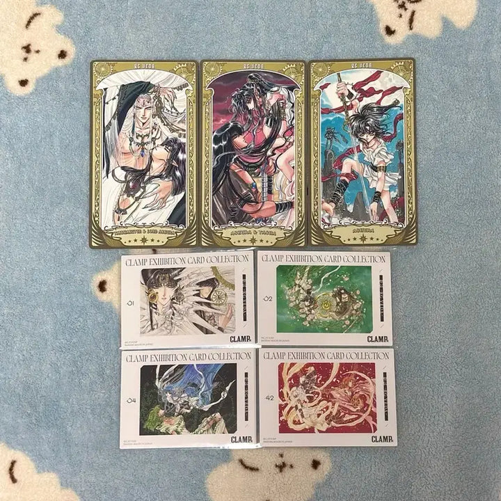 [BUNJANG] Clamp Exhibition Arcana + Exhibition Cards Set / 클램프전 성전 아르카나+전시 카드 모음