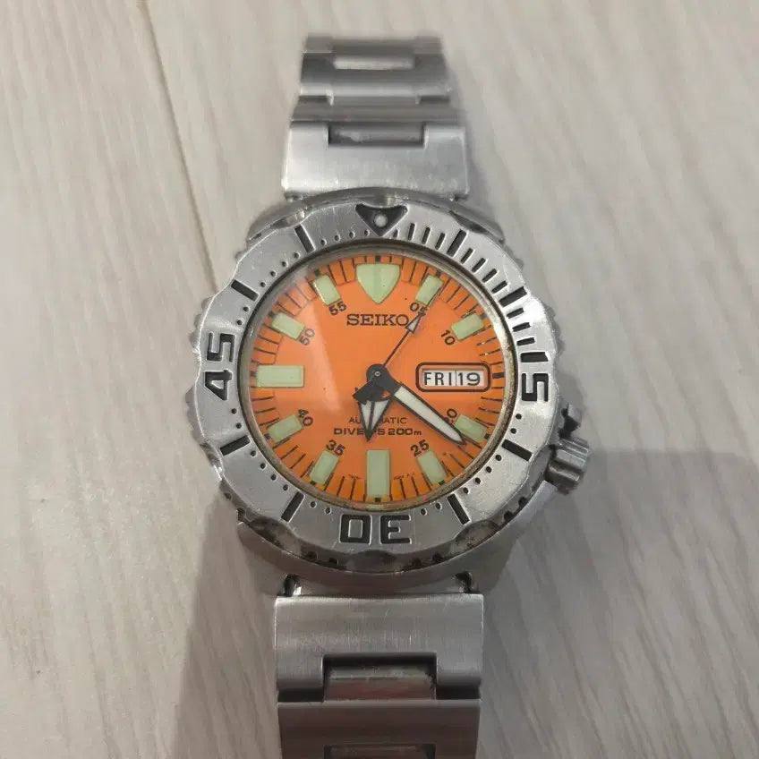 [BUNJANG] Seiko Orange Monster 1st Gen SKX781 Automatic Watch / 세이코 오렌지몬스터 1세대 SKX781