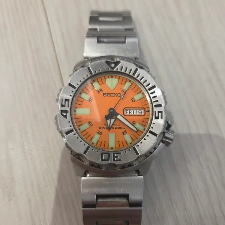 [BUNJANG] Seiko Orange Monster 1st Gen SKX781 Automatic Watch / 세이코 오렌지몬스터 1세대 SKX781