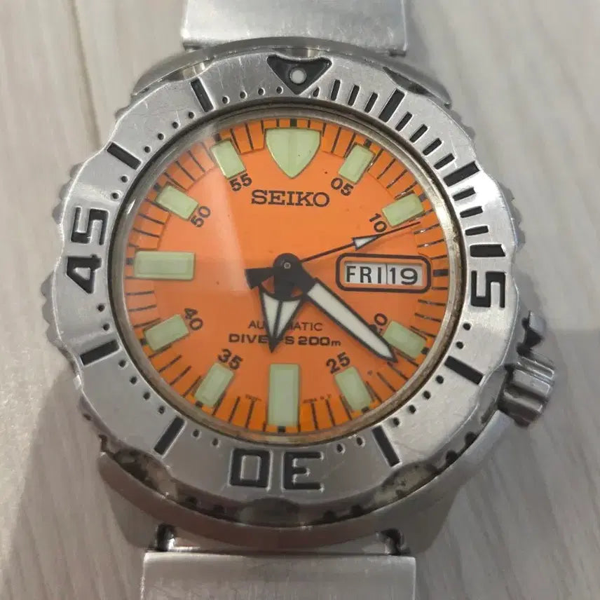 [BUNJANG] Seiko Orange Monster 1st Gen SKX781 Automatic Watch / 세이코 오렌지몬스터 1세대 SKX781