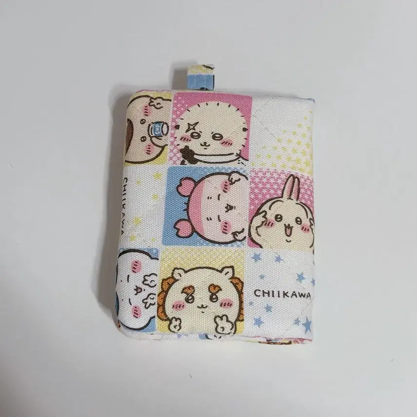 [BUNJANG] Chiikawa Usagi Hachiwara Momonga Kani Kurimanju Quilted Card Holder / 먼작귀 치이카와 우사기 하치와레 모몽가 카니 쿠리만쥬 퀄팅 퀄트 카드지갑