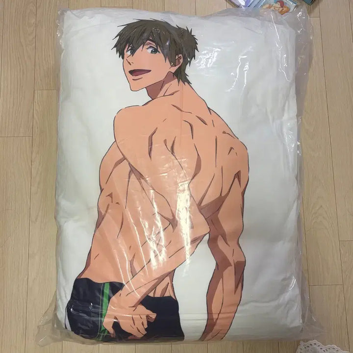 [BUNJANG] Free! Makoto Tachibana Dakimakura (Body Pillow) 180cm / Free! 프리! 마코토 다키마쿠라 베개 쿠션 180cm 팝마트 쿠지