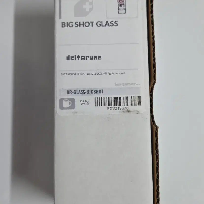 [BUNJANG] Deltarune Spamton Big Shot Glass (Sealed) / 델타룬 스팸톤 빅샷 글라스 미개봉