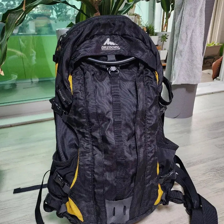 [BUNJANG] Gregory Backpack Black/Yellow Hiking Bag / 그레고리 백팩 블랙/옐로우 등산 가방 노스페이스 xl 2xl